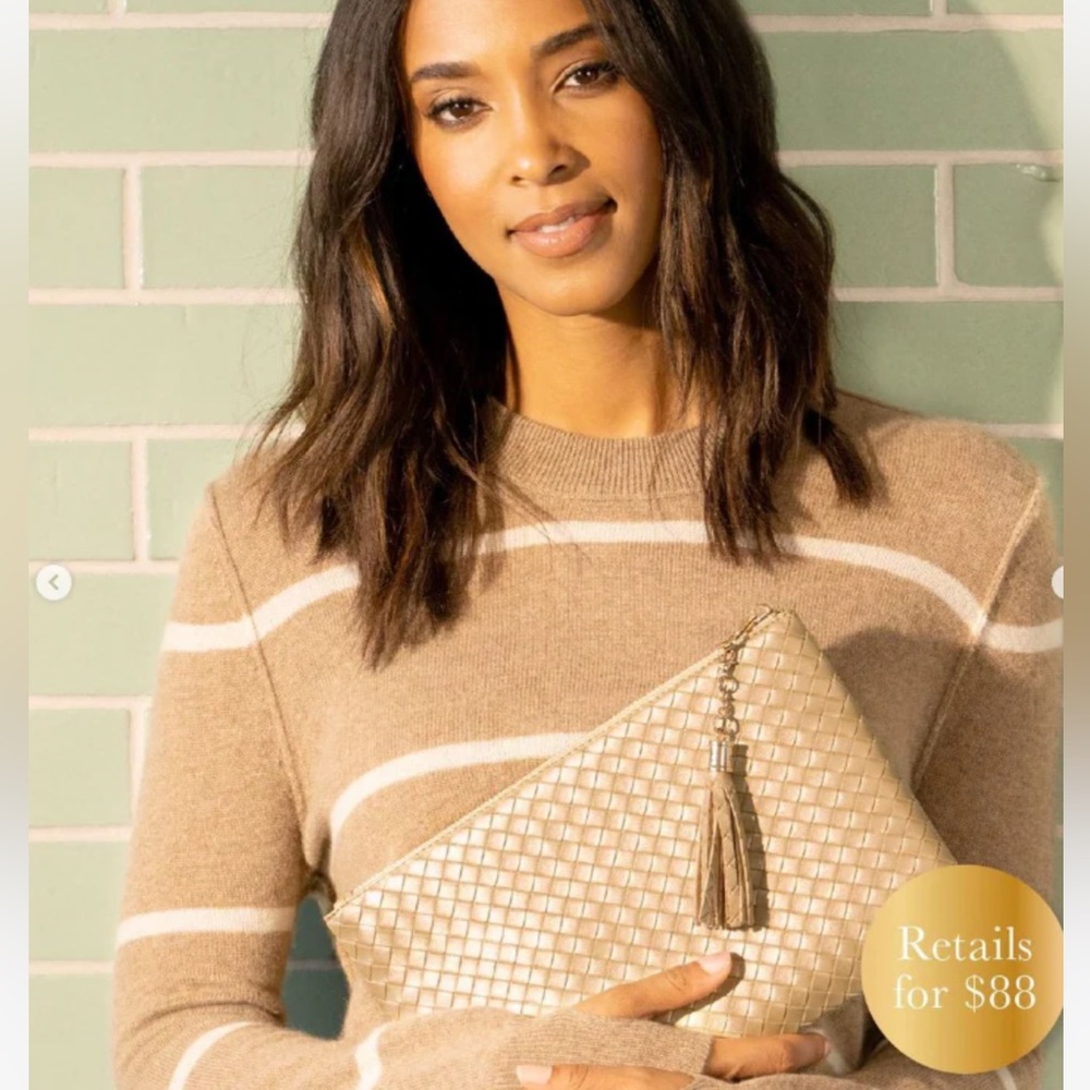 NWT! Virginia Wolf NYC Mimi Curateur Clutch!